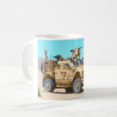 MINENRESISTENTER AMBUSH GESCHÜTZTES FAHRZEUG KAFFEETASSE (Vorderseite Links)