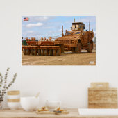 MINENRESISTENTER AMBUSH GESCHÜTZTES FAHRZEUG POSTER (Küche)