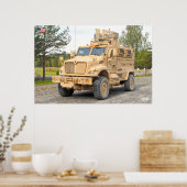 MINENRESISTENTER AMBUSH GESCHÜTZTES FAHRZEUG POSTER (Küche)