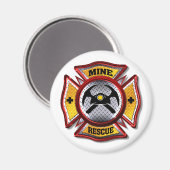 MINENRETTUNG MAGNET (Vorderseite/Rückseite)
