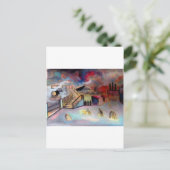 MINENSTADT POSTKARTE (Stehend Vorderseite)