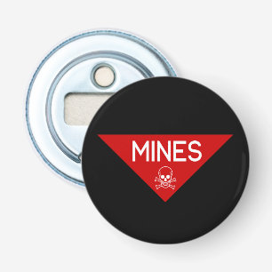 MINENZEICHEN UNTERZEICHNUNG SYMBOL FLASCHENÖFFNER