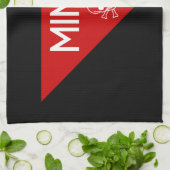 MINENZEICHEN | UNTERZEICHNUNG | SYMBOL GESCHIRRTUCH (Gefaltet)