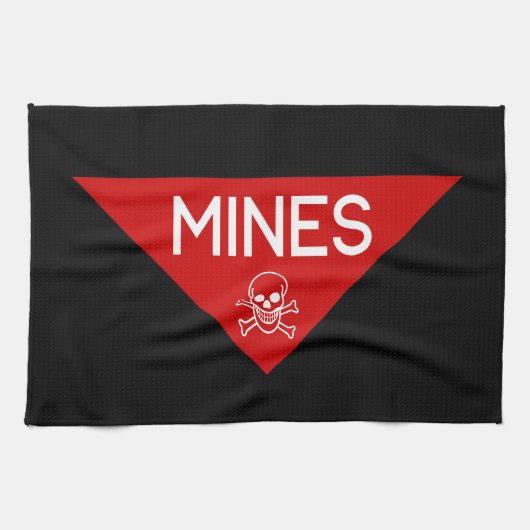 MINENZEICHEN | UNTERZEICHNUNG | SYMBOL GESCHIRRTUCH (Horizontal)