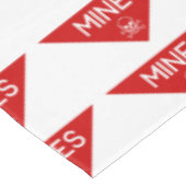 MINENZEICHEN | UNTERZEICHNUNG | SYMBOL TISCHDECKE (Schrägansicht)
