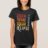 Mineola Texas TX Total Solar Eclipse 2024 5 T-Shirt (Vorderseite)