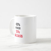 Miner Badass Kaffeetasse (Vorderseite Links)