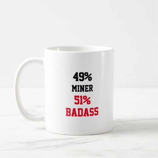 Miner Badass Kaffeetasse (Links)