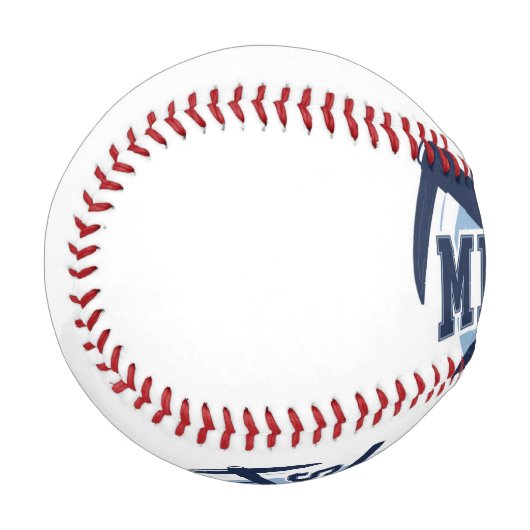Miner-Baseball Baseball (Vorderseite Links)