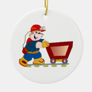 Miner Keramikornament