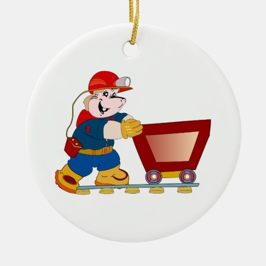 Miner Keramikornament (Vorne)