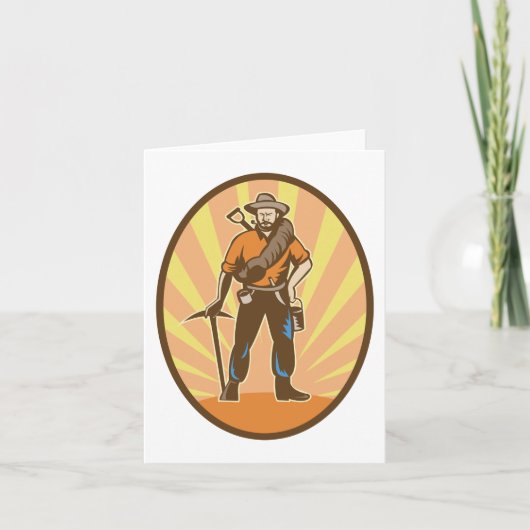 Miner Prospector Karte (Vorderseite)