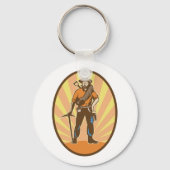 Miner Prospector Schlüsselanhänger (Vorderseite)