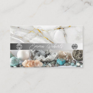 Mineral Amethyst Crystal Quarz Texture Business C Visitenkarte