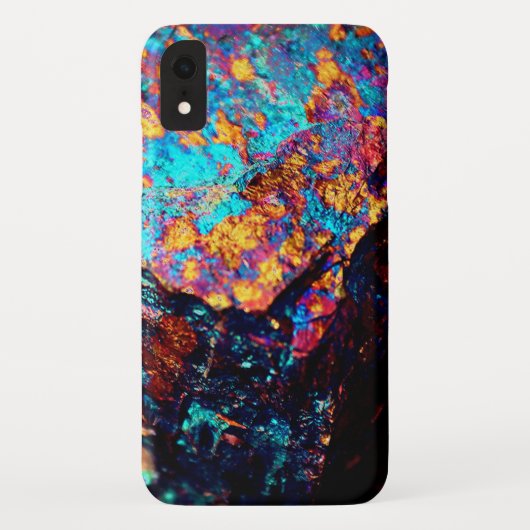 Mineral Chalcopyritgestein Case-Mate iPhone Hülle (Rückseite)