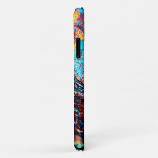 Mineral Chalcopyritstein schwarz Case-Mate iPhone Hülle (Hinten/Rechts)