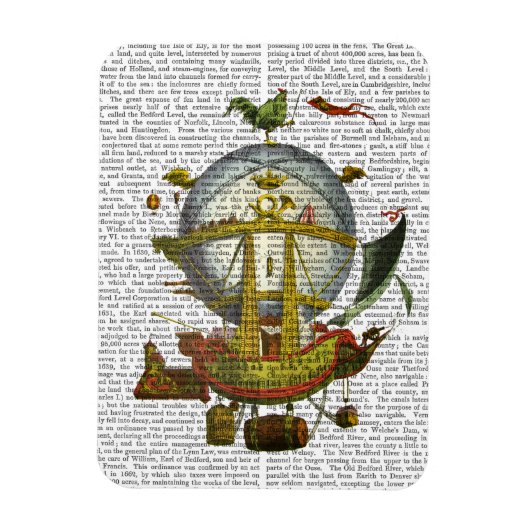 Mineral Hot Air Ballon Magnet (Vertikal)