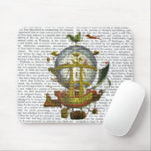 Mineral Hot Air Ballon Mousepad (Mit Mouse)