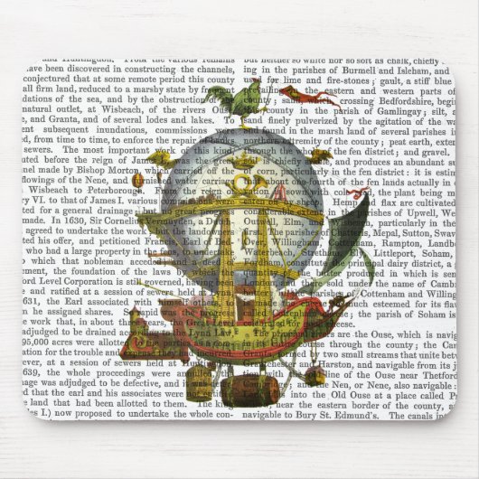 Mineral Hot Air Ballon Mousepad (Vorne)