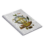 Mineral Hot Air Ballon Notizblock (Rechte Seite)