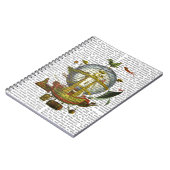 Mineral Hot Air Ballon Notizblock (Linke Seite)