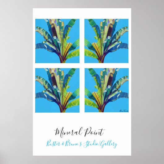 Mineral Point, Red Banana's , von Bruce Tunis Poster (Vorne)