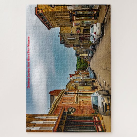 Mineral Point Wisconsin. Jigsaw Puzzle (Vertikal)