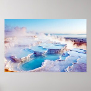 Mineral Pool Natur Außenwelt Landschaft Ruhe Entsp Poster