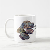 Mineral Rock Collectors Funny Kaffeetasse (Links)