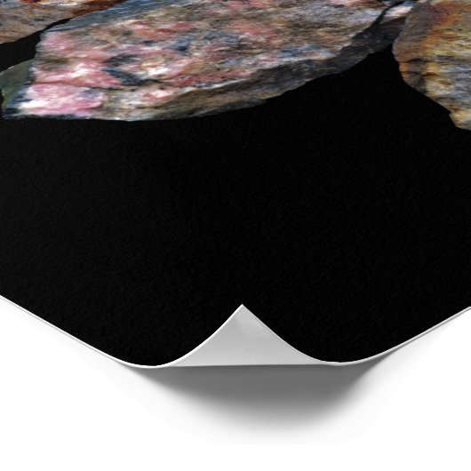 Mineral Rock Collectors Funny Poster (Ecke)