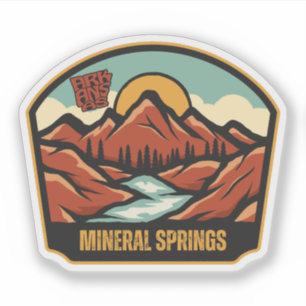 Mineral Springs, Arkansas Aufkleber