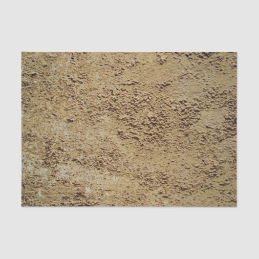 Mineral Texture Ochre Brown Stone Rock Scale Model Seidenpapier (Vorderseite)