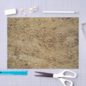 Mineral Texture Ochre Brown Stone Rock Scale Model Seidenpapier (Handwerk)