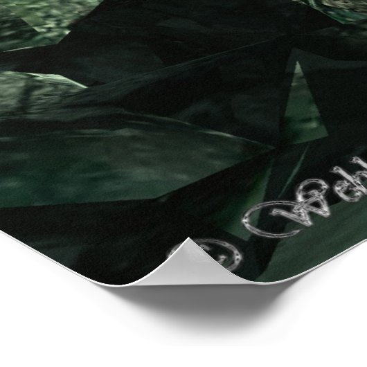 Mineralbucht in der Smaragdbucht Poster (Ecke)