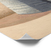 Minerale Objekte (1935) von Paul Nash Poster (Ecke)