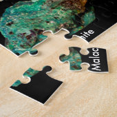 Mineralien - Baritmika Kupfer Amethyst Malachit Puzzle (Seite)