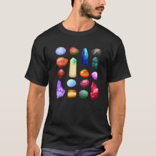 Mineralien Edelsteine und Kristalle T-Shirt