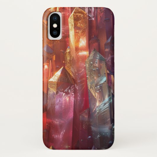 Mineralien Edelsteine zur Heilung von Kristallen Case-Mate iPhone Hülle (Rückseite)