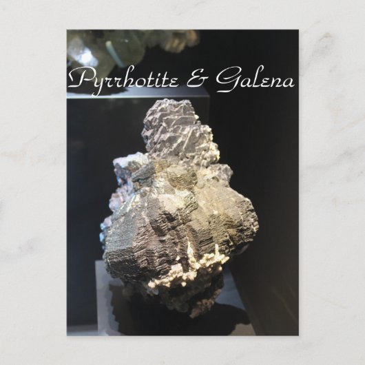 Mineralien & Gems # 109 Postkarte (Vorderseite)