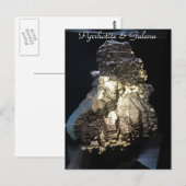 Mineralien & Gems # 110 Postkarte (Vorne/Hinten)
