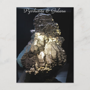 Mineralien & Gems # 110 Postkarte