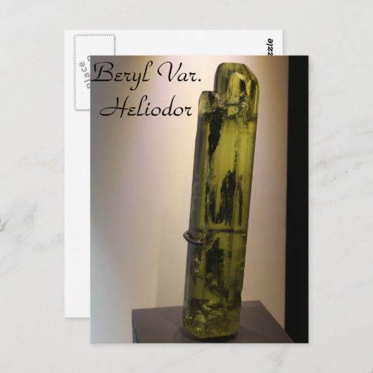 Mineralien & Gems # 156 Postkarte (Vorne/Hinten)