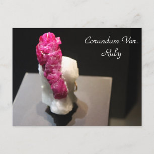 Mineralien & Gems # 163 Postkarte