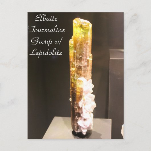 Mineralien & Gems # 176 Postkarte (Vorderseite)