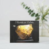 Mineralien & Gems # 23 Postkarte (Stehend Vorderseite)