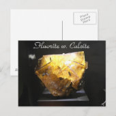 Mineralien & Gems # 23 Postkarte (Vorne/Hinten)
