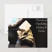 Mineralien & Gems # 46 Postkarte (Vorne/Hinten)