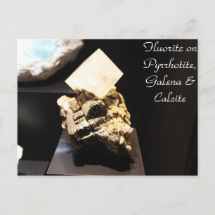 Mineralien & Gems # 46 Postkarte