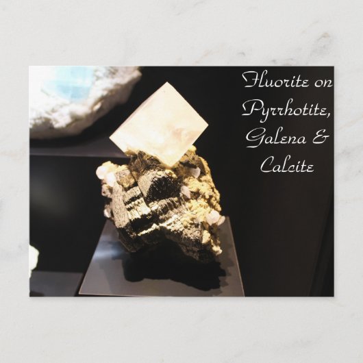 Mineralien & Gems # 46 Postkarte (Vorderseite)