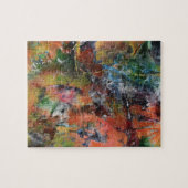 Mineralien in den Felsen Puzzle (Horizontal)